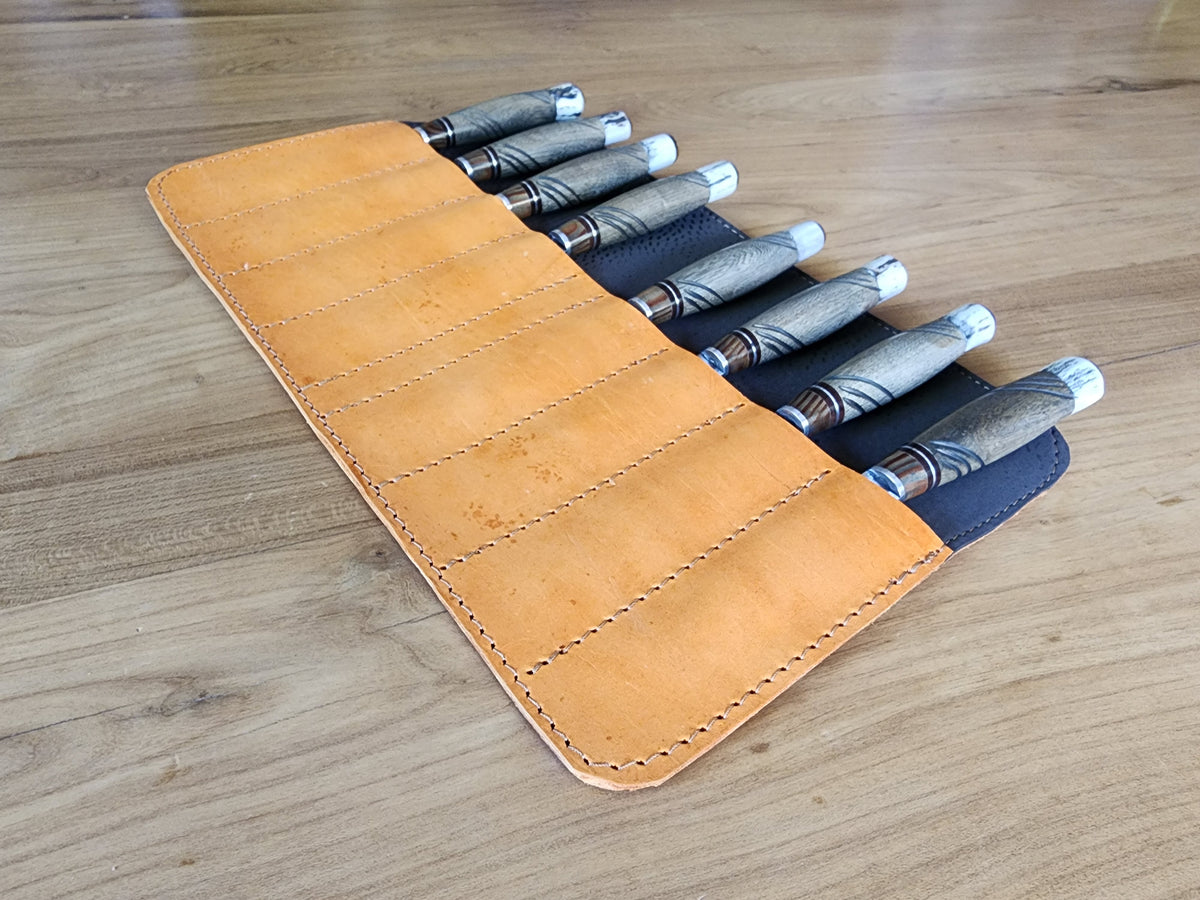 STEAK KNIVES SET X 12 Argentine Gaucho Stainless Steel Mission Argentina. 