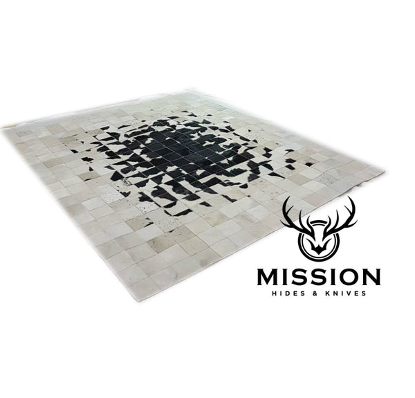 Cowhide Rug 1.6 x 2.0m Peau de Vache. Piel de Vaca