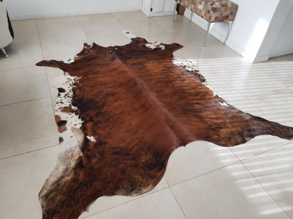EXTRA LARGE Cowhide Rug BRINDLE