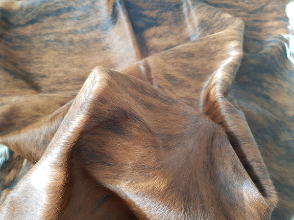 EXTRA LARGE Cowhide Rug BRINDLE