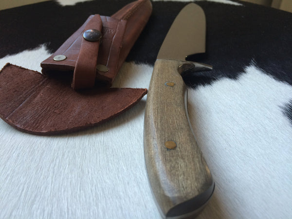 Argentine Gaucho Wood  Carving Knife. Stainless Steel 420 Mo Va. Mission Argentina. 11" Blade