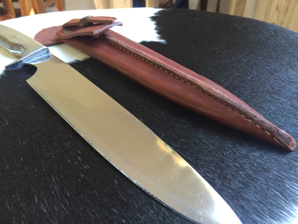 Argentine Gaucho Wood  Carving Knife. Stainless Steel 420 Mo Va. Mission Argentina. 11" Blade