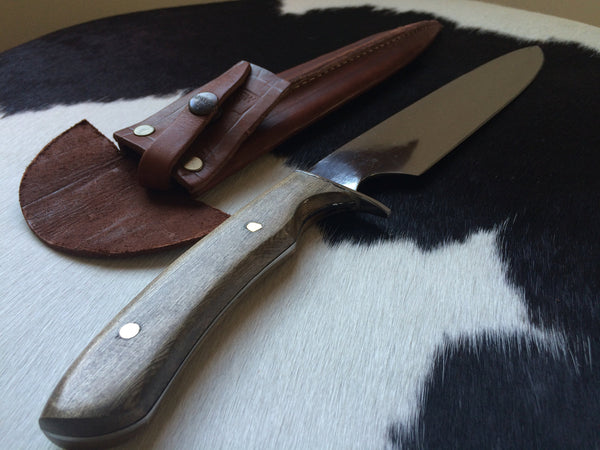 Argentine Gaucho Wood  Carving Knife. Stainless Steel 420 Mo Va. Mission Argentina. 11" Blade