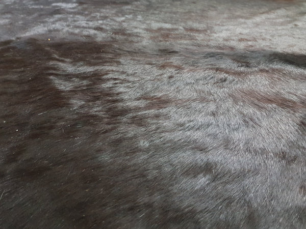 XXXL HUGE BLACK Cowhide Rug  Peau de Vache Piel de Vaca Kufhel Teppich