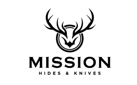 STEAK KNIVES SET x 8 Stainless Steel  Deer Horn Handle Mission Argentina. C210x8