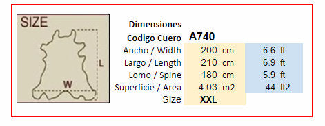 XXL COWHIDE Peau de Vache  Piel de Vaca Cow Hide Rug
