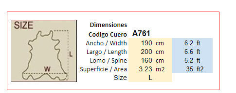 SALT & PEPPER Cowhide Rug L Peau de Vache. Piel de Vaca