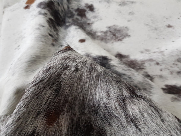 SALT & PEPPER Cowhide Rug XL Amazing Cow Hide Rug