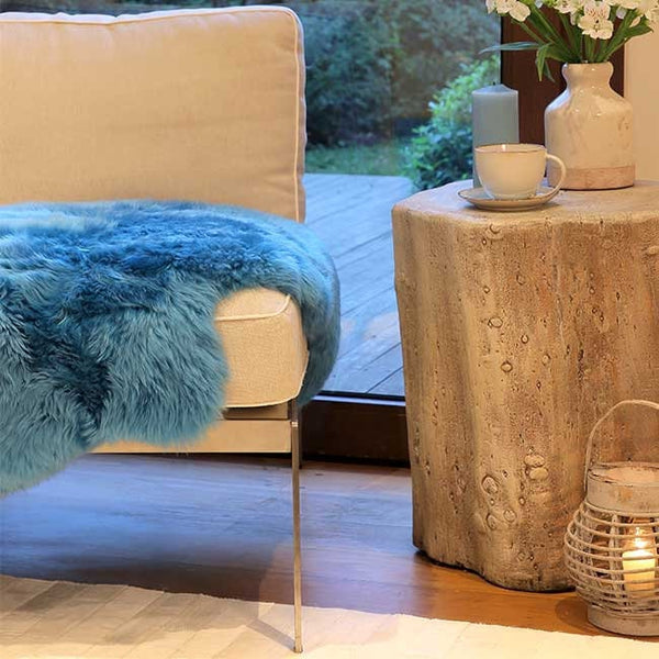 Sheepskin Rug Genuine. Amazing, Direct from Patagonia. 80 x 45 cm (2.6 x 1.5 ft)