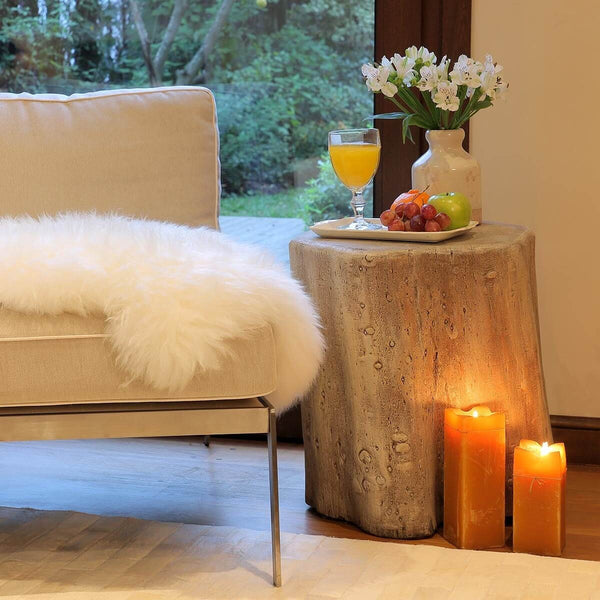 Sheepskin Rug Genuine. Amazing, Direct from Patagonia. 80 x 45 cm (2.6 x 1.5 ft)