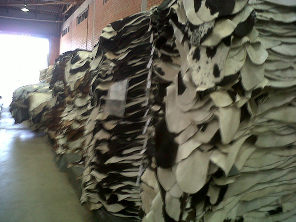 LARGE BRINDLE Cowhide Rug Gorgeous! Unique!  Peau de Vache Super Sale!!