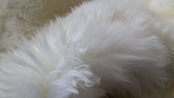 Sheepskin Rug Genuine 4' x 6'.