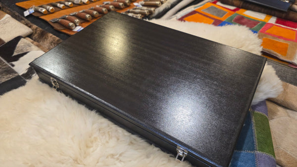 Premium Steak Knives Set x 6 Forks & knives Wooden Box . Mission Argentina