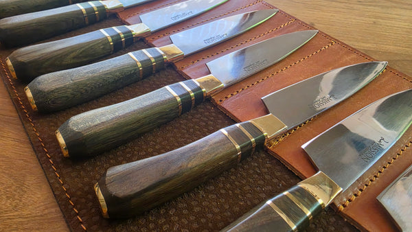 STEAK KNIVES SET x 12 Stainless Steel  Mission Argentina. M124x12