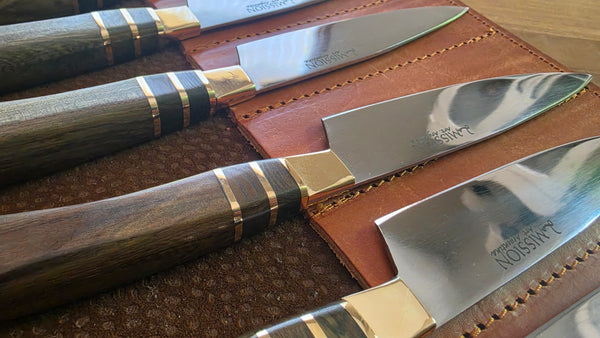 STEAK KNIVES SET x 12 Stainless Steel  Mission Argentina. M124x12