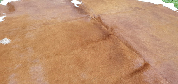 XL COWHIDE BROWN  Cowhide Rug Peau de Vache Cow Hide Fur