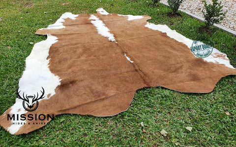 XL CAMEL BEIGE Cowhide Rug Cow skin Leather Carpet Cow Hide Area Rug Tapi peau de vache