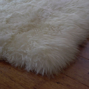 Sheepskin Rug Genuine 4' x 6'.